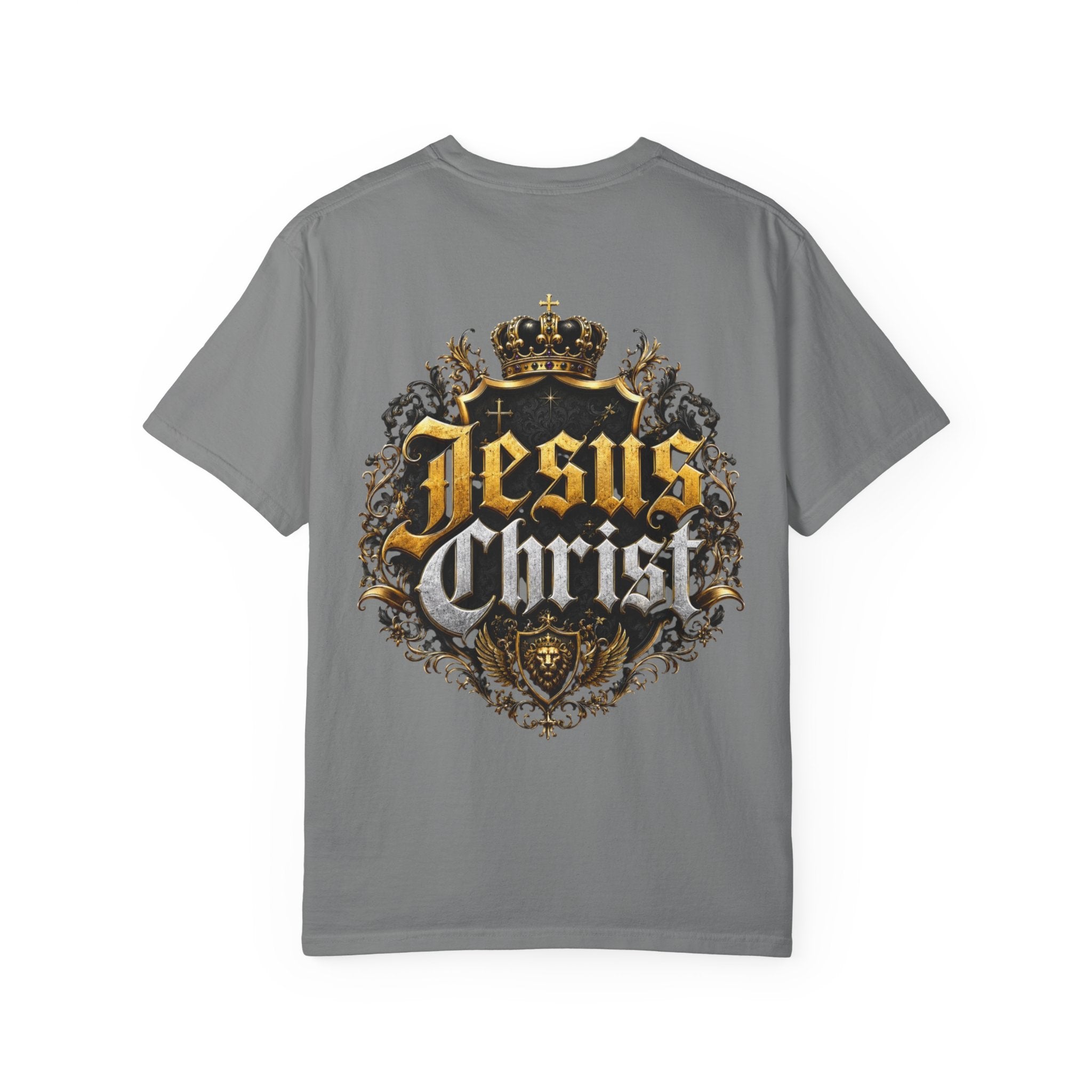 GODiQ Royal Kingdom - Urban Armor Collection - Jesus Christ Crown Graphic T‑Shirt