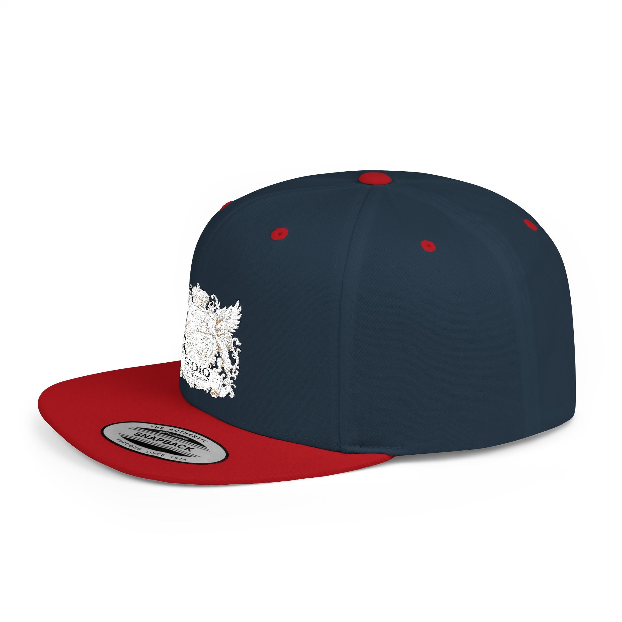 GODiQ Pearl Crest Hat Luxury Pearl Satin White Heritage Crest Cap| Premium Christian Streetwear