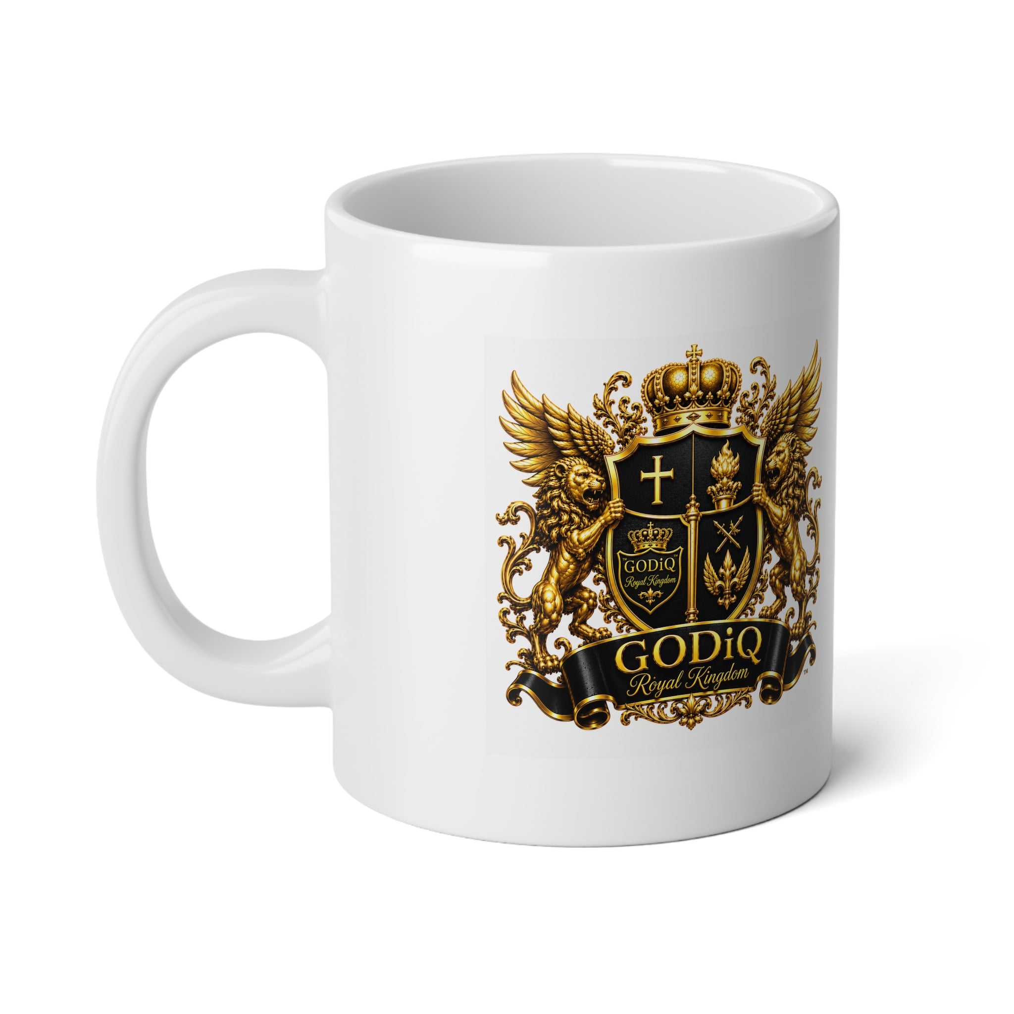 GODiQ Royal Kingdom Jumbo Mug, 20oz