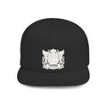 GODiQ Pearl Crest Hat Luxury Pearl Satin White Heritage Crest Cap| Premium Christian Streetwear