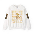 GODiQ Royal Kingdom-Urban Armor Wear old-accented streetwear "Now You Know " Streetwear Premium Hoodie 24-karat Gold Accent
