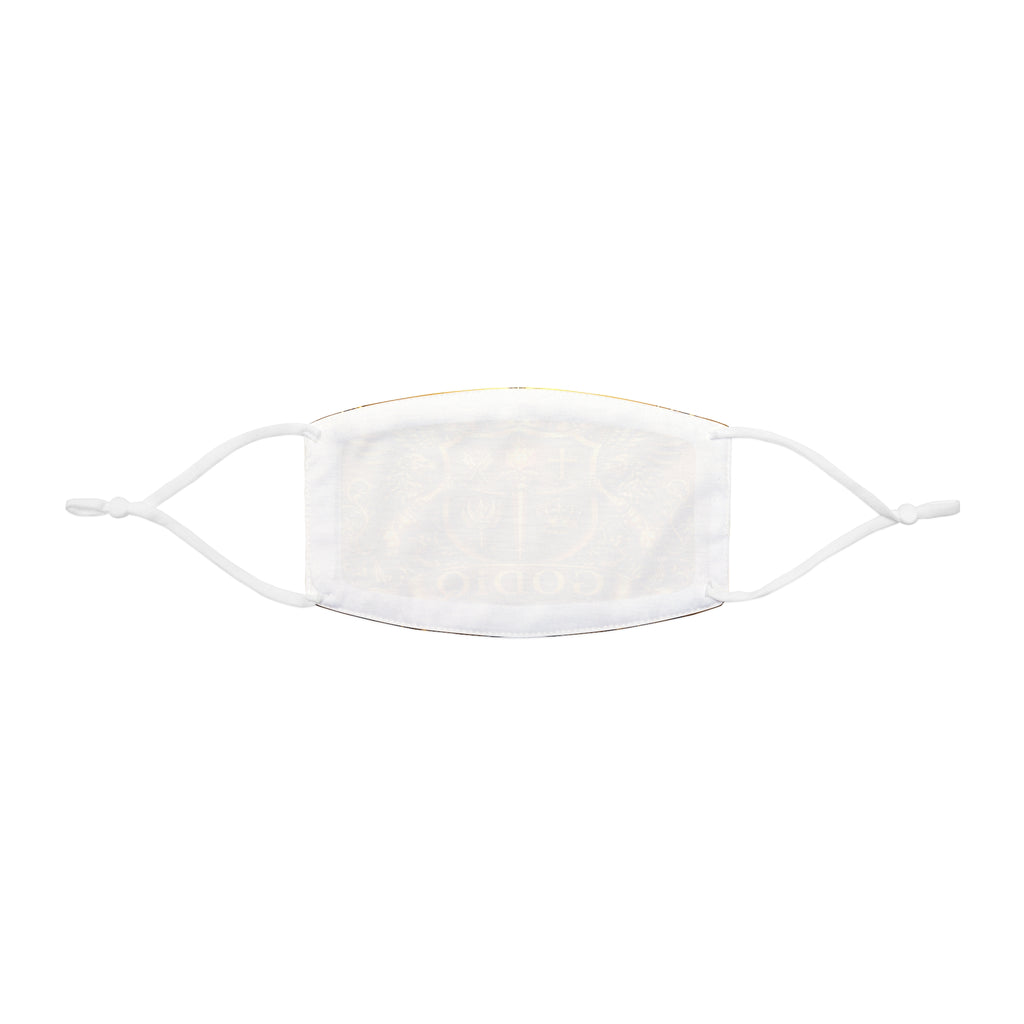GODiQ™ "No Weapon Formed Against Me" Christian Face Mask – Luxury Faith Shield | Urban Armor Wear™ Premium Snug-Fit Mask