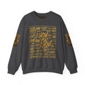 GODiQ Royal Kingdom™ Urban Armor Wear – "Now You Know" 18K Gold Graphic Unisex Crewneck Sweatshirt