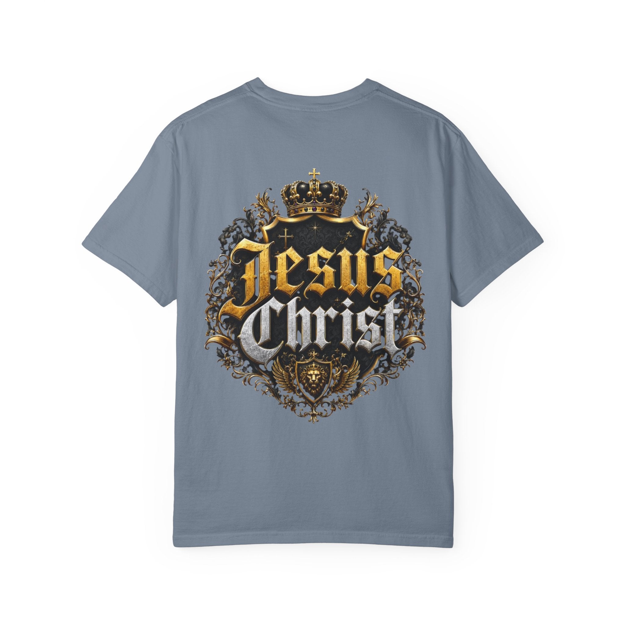 GODiQ Royal Kingdom - Urban Armor Collection - Jesus Christ Crown Graphic T‑Shirt