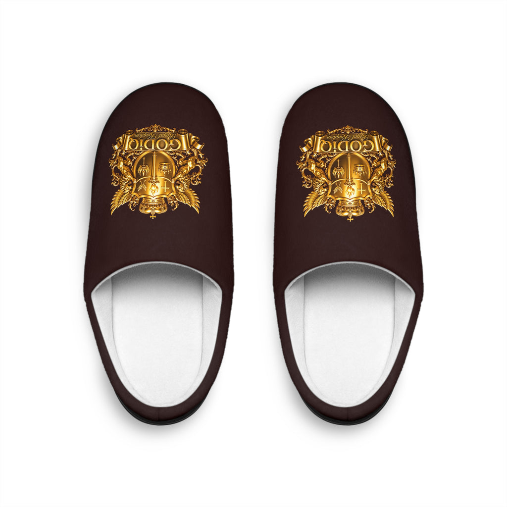 GODiQ Royal Kingdom™ 24K Gold Heraldic Crest Sticker – Premium Faith-Inspired Luxury Christian Decal | Waterproof Vinyl Logo | Kingdom Collection