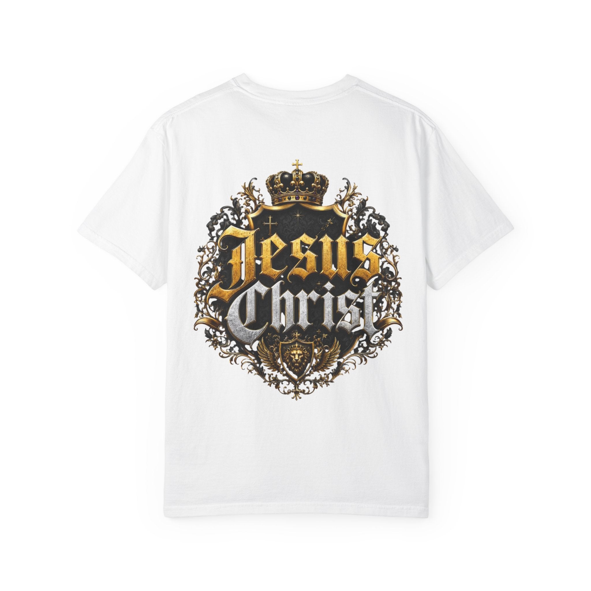 GODiQ Royal Kingdom - Urban Armor Collection - Jesus Christ Crown Graphic T‑Shirt