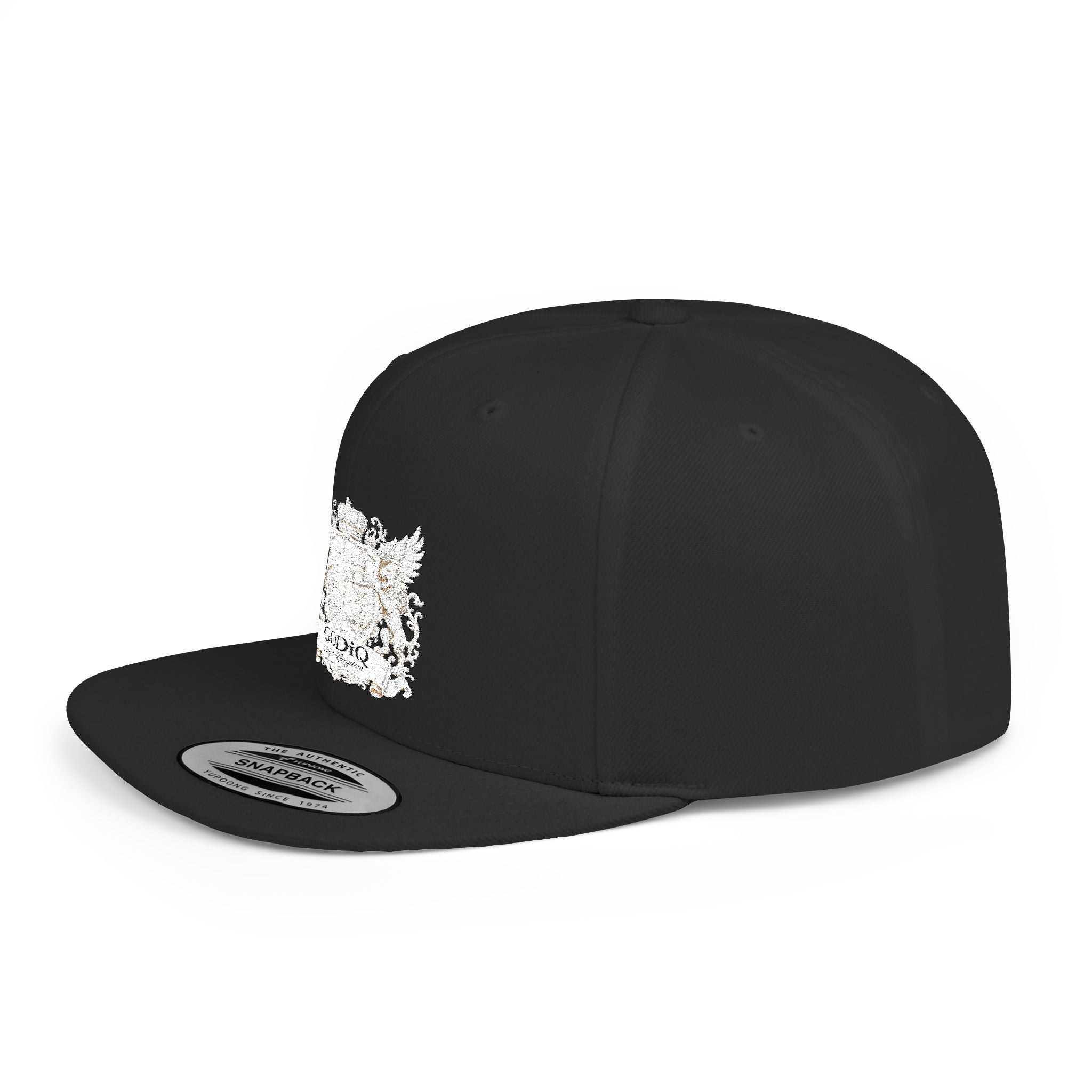 GODiQ Pearl Crest Hat Luxury Pearl Satin White Heritage Crest Cap| Premium Christian Streetwear