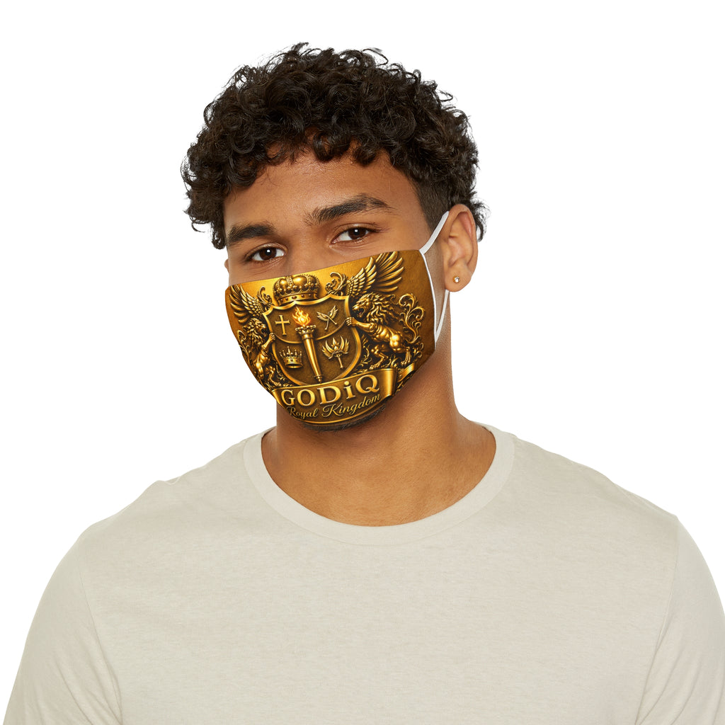 GODiQ™ "No Weapon Formed Against Me" Christian Face Mask – Luxury Faith Shield | Urban Armor Wear™ Premium Snug-Fit Mask