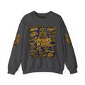 Consciousness Incarnate™ Crewneck Sweatshirt – Luxury Christian Graphic Sweatshirt | "Awake For All Eternity" Premium Kingdom Apparel | GODiQ Royal Kingdom™ Urban Armor Wear
