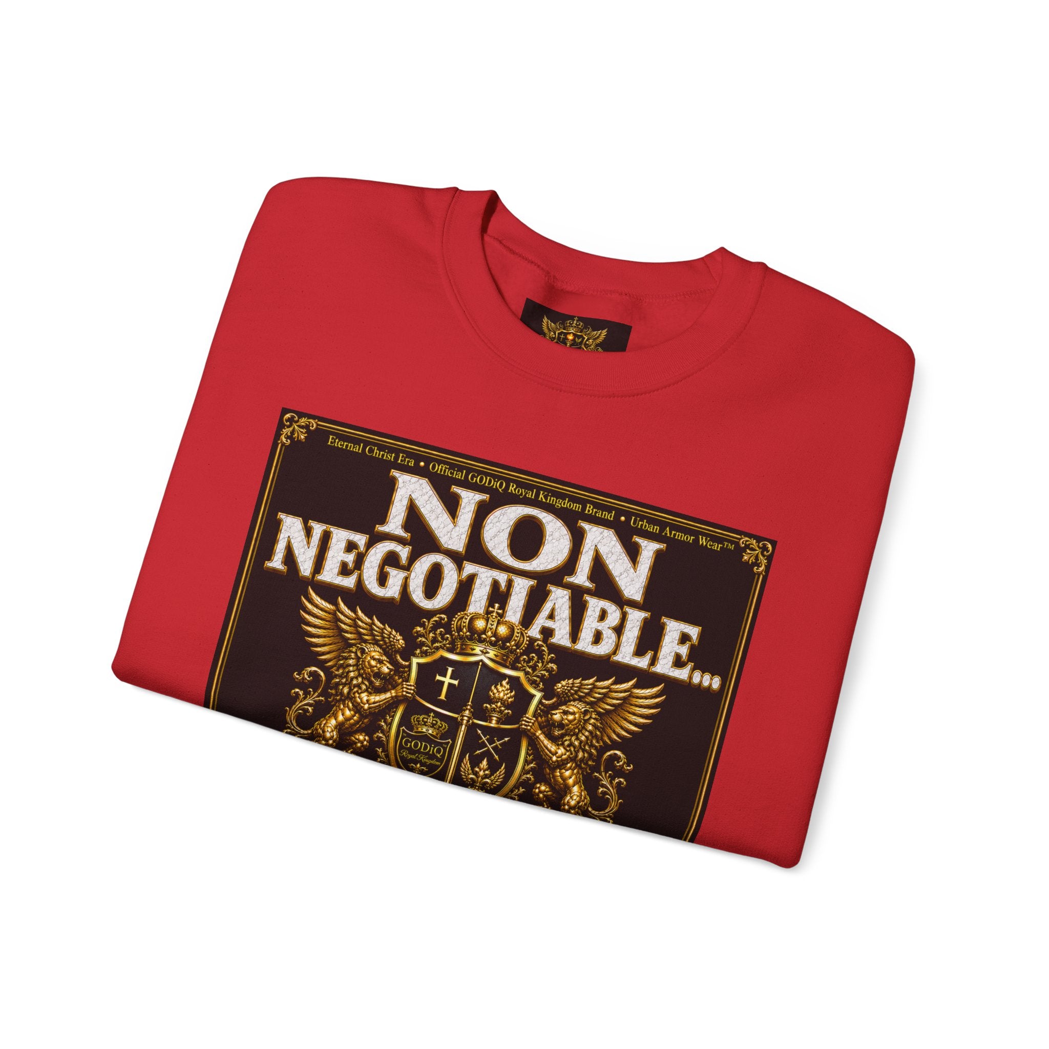 Faith Statement Sweatshirt - "Non Negotiable: Soul Sold Out For God" Crewneck