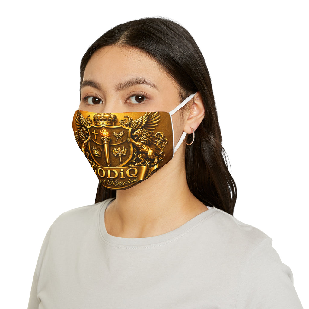 GODiQ™ "No Weapon Formed Against Me" Christian Face Mask – Luxury Faith Shield | Urban Armor Wear™ Premium Snug-Fit Mask