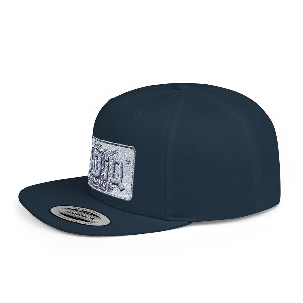 GODiQ Royal Kingdom™ Urban Armor Wear™ Sparkle Sequin GODiQ™ Patch Flat Bill Snapback | Luxury Christian Streetwear Cap