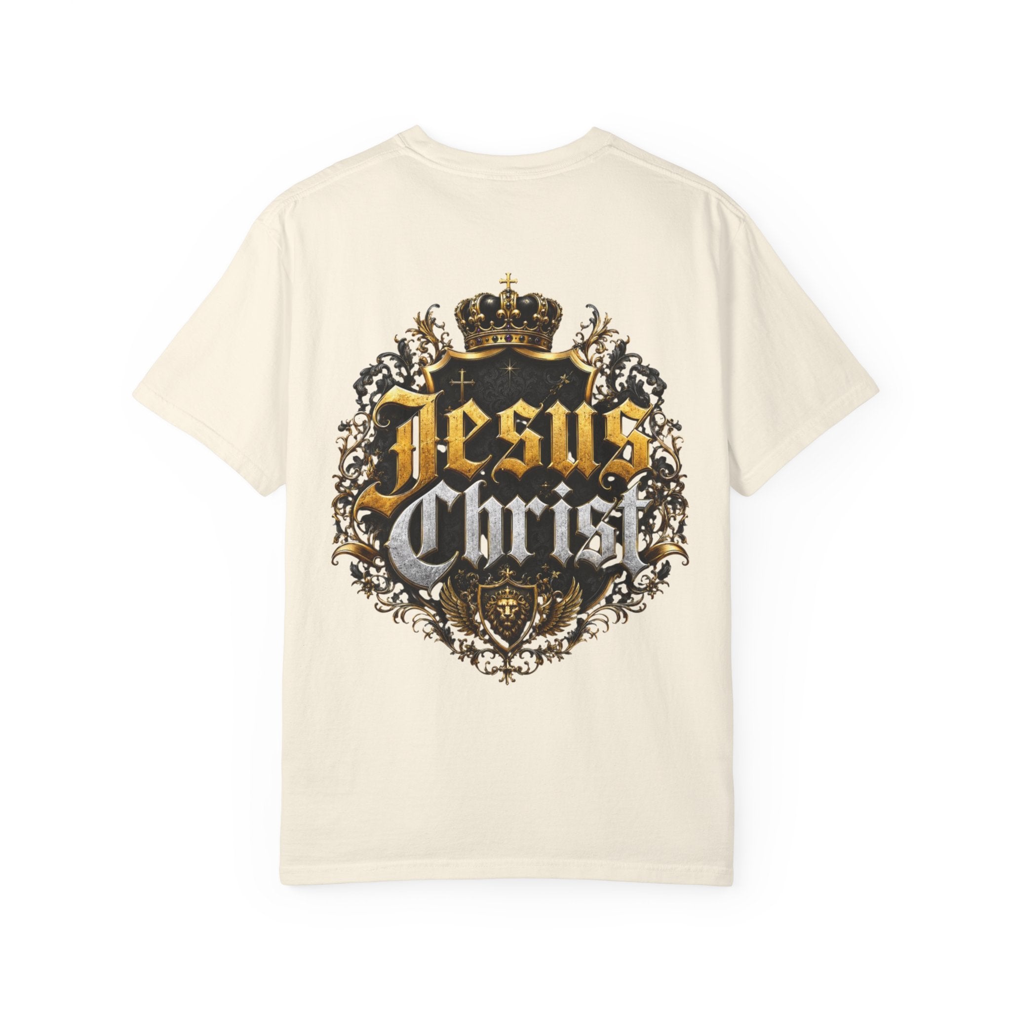 GODiQ Royal Kingdom - Urban Armor Collection - Jesus Christ Crown Graphic T‑Shirt