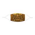GODiQ™ "No Weapon Formed Against Me" Christian Face Mask – Luxury Faith Shield | Urban Armor Wear™ Premium Snug-Fit Mask