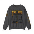 Psalm 91™ Crewneck Sweatshirt – "God's Promise of Divine Protection" Luxury Christian Pullover | Premium Faith Apparel | GODiQ Royal Kingdom™ Urban Armor Wear