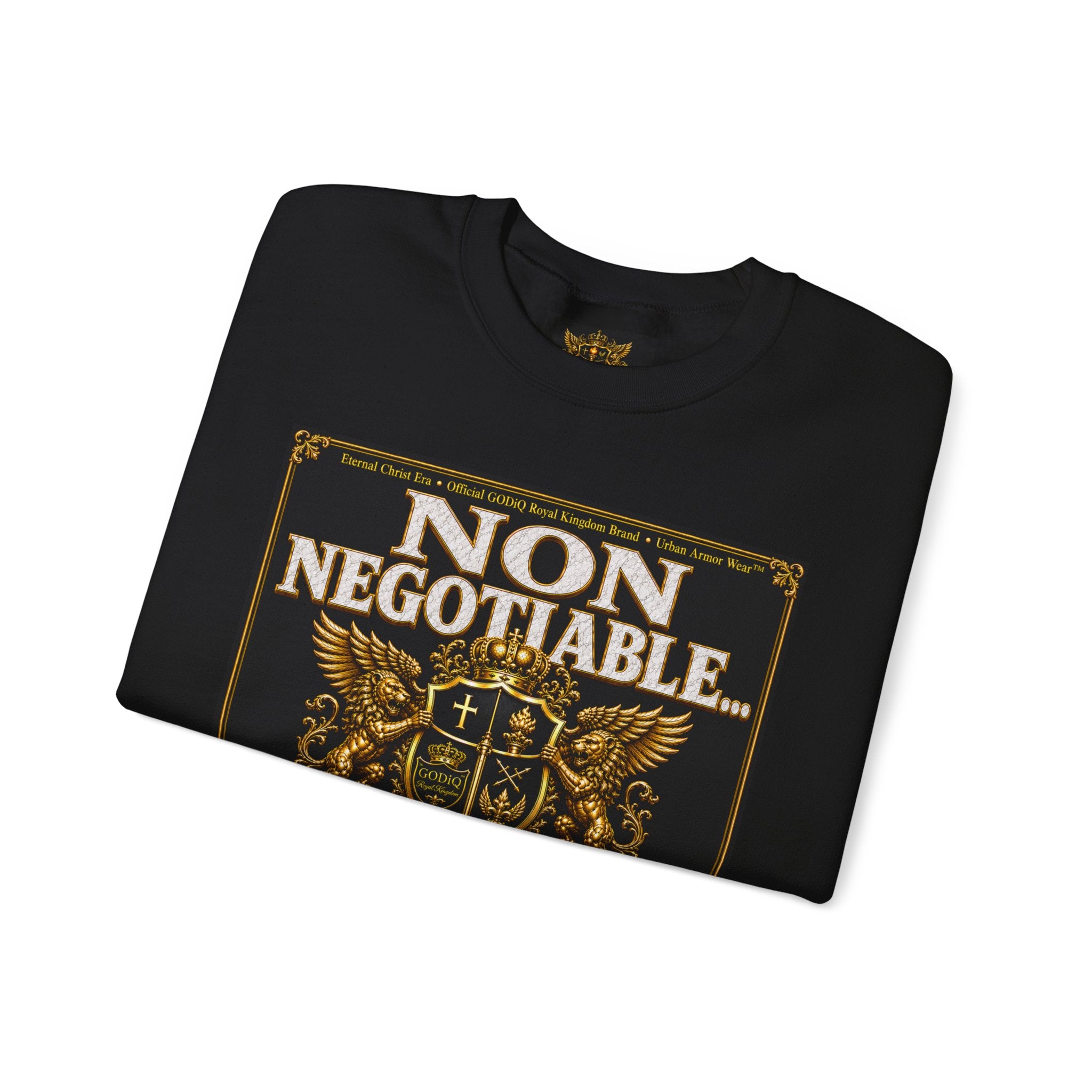 Faith Statement Sweatshirt - "Non Negotiable: Soul Sold Out For God" Crewneck