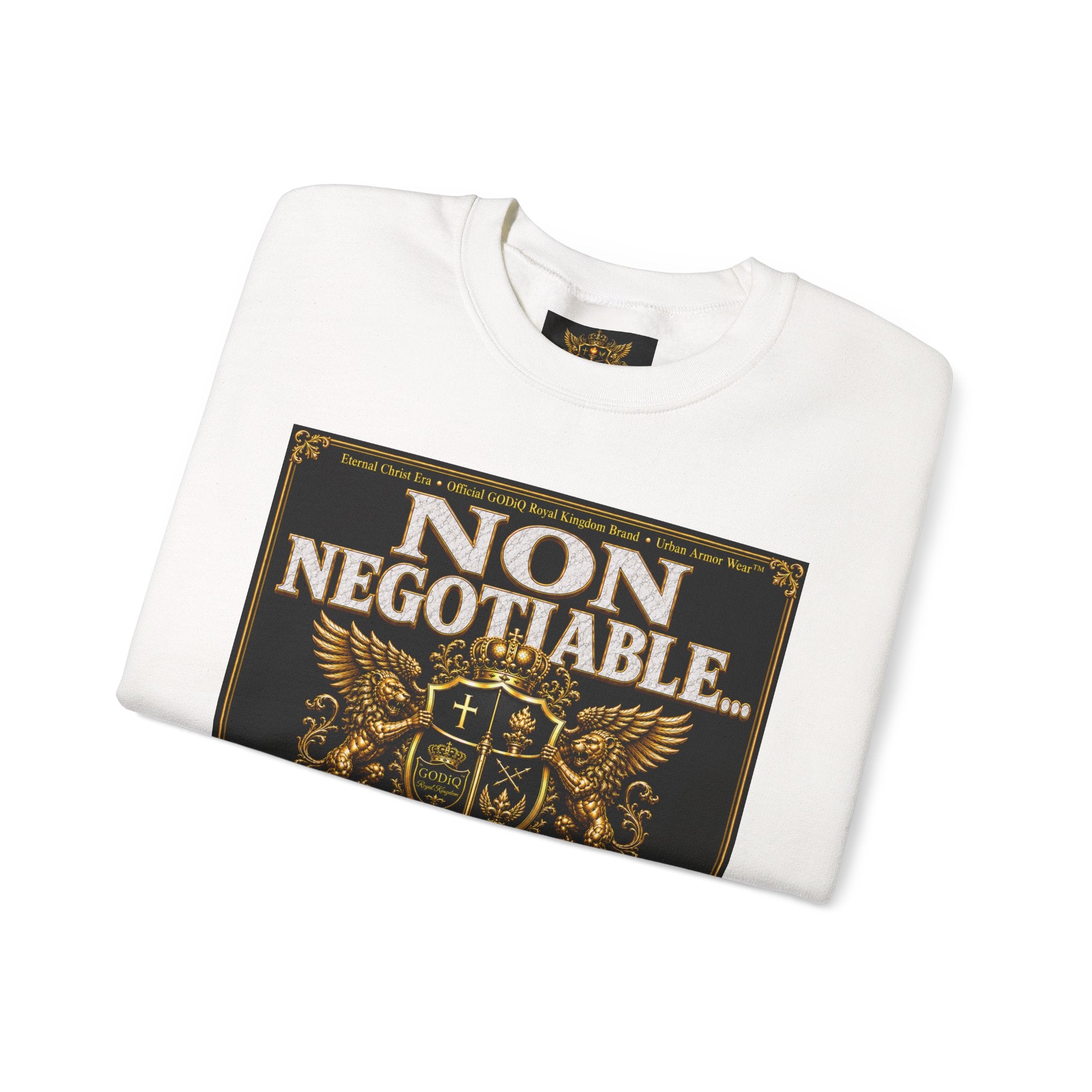 Faith Statement Sweatshirt - "Non Negotiable: Soul Sold Out For God" Crewneck