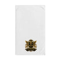GODiQ Royal Kingdom™ Preacher's Towel – Premium Gold Crest Ministry Hand Towel | Luxury Pastor's Pulpit Towel | Christian Clergy & Church Gift