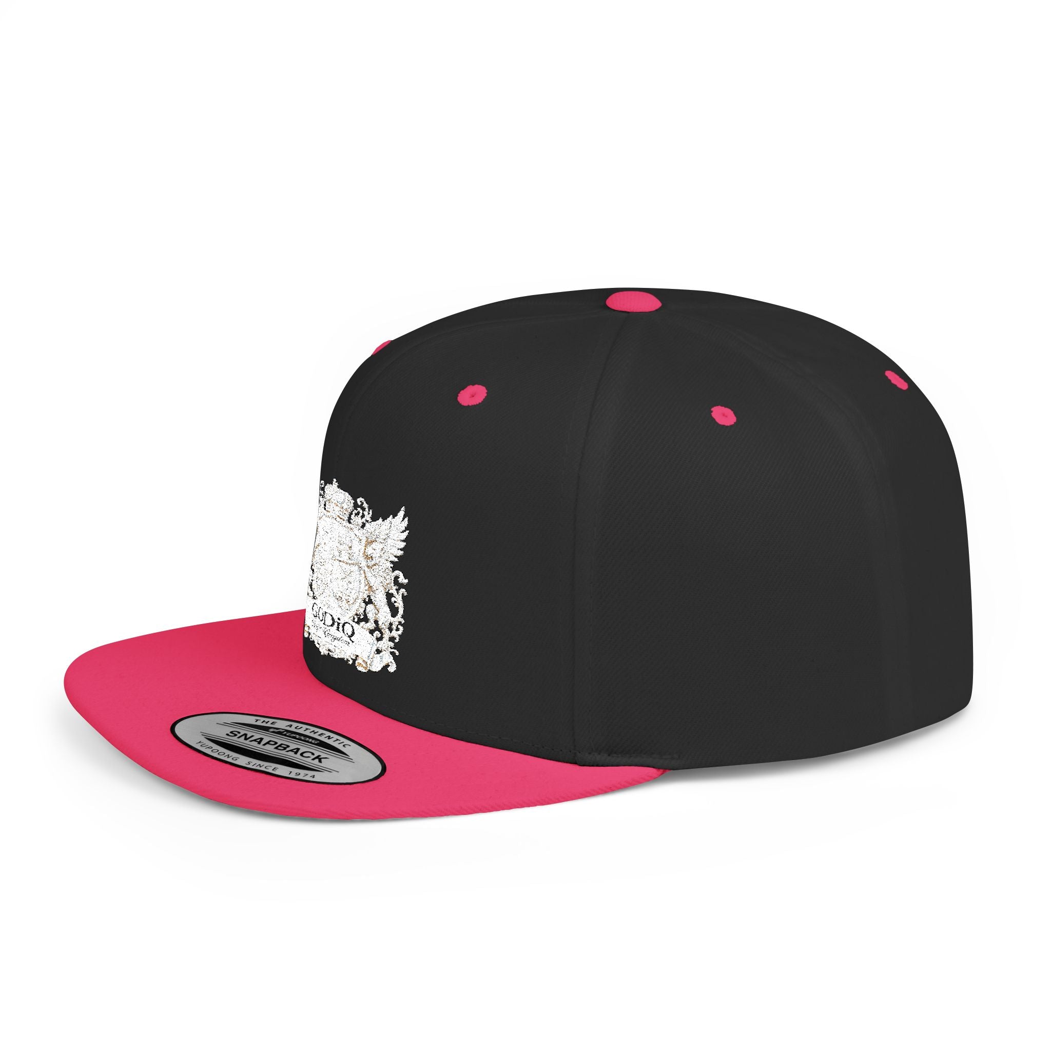 GODiQ Pearl Crest Hat Luxury Pearl Satin White Heritage Crest Cap| Premium Christian Streetwear