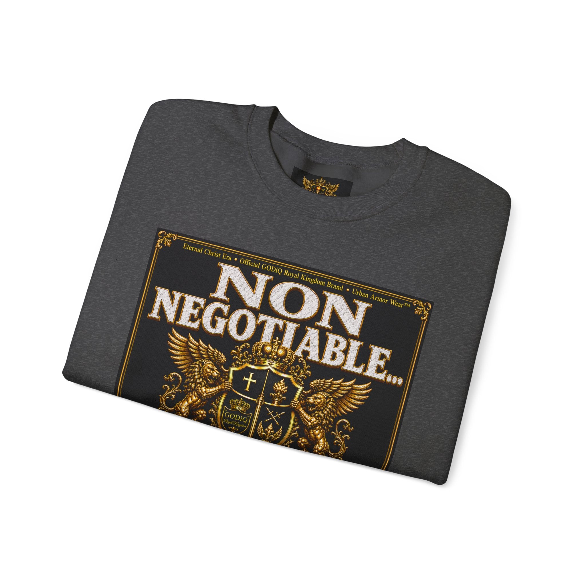 Faith Statement Sweatshirt - "Non Negotiable: Soul Sold Out For God" Crewneck