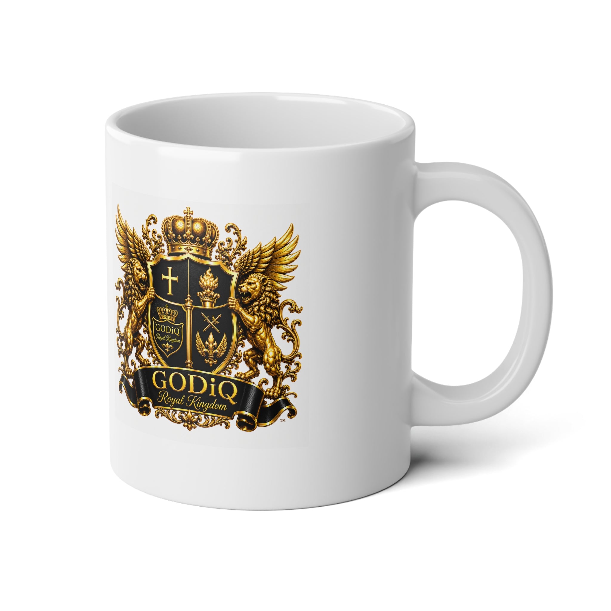 GODiQ Royal Kingdom Jumbo Mug, 20oz