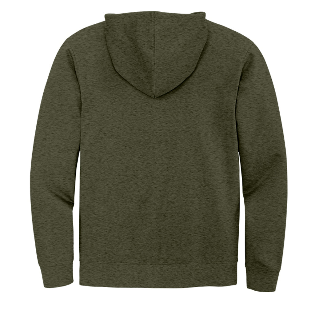 Heathered Olive - DT6102 - BACK